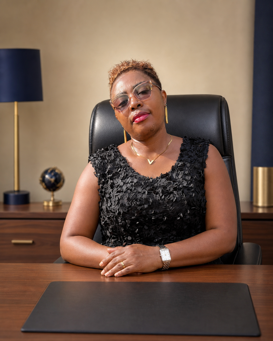 Ginette Liliane Tchoundo Kensam, responsable régionale Ouest